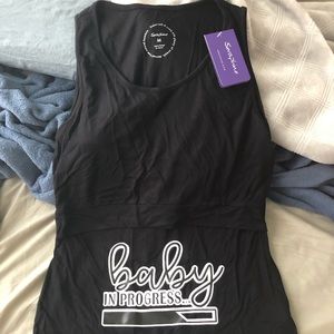 NWT Seraphine Maternity/Nursing Tank size Medium